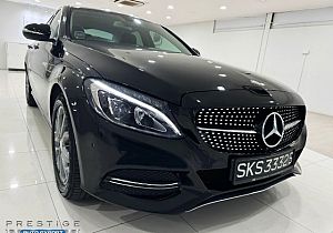 Mercedes Benz C180 Avantgarde R17 LED 2015 Black